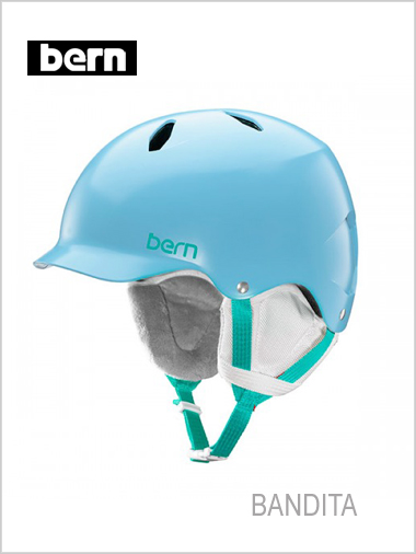 Bandita JNR helmet - satin light blue