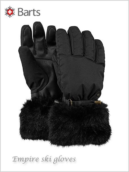 Empire ski gloves - black