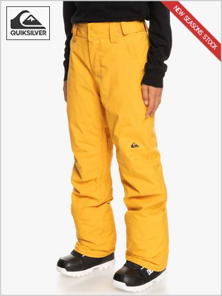 Estate snow pants youth - Mineral Yellow