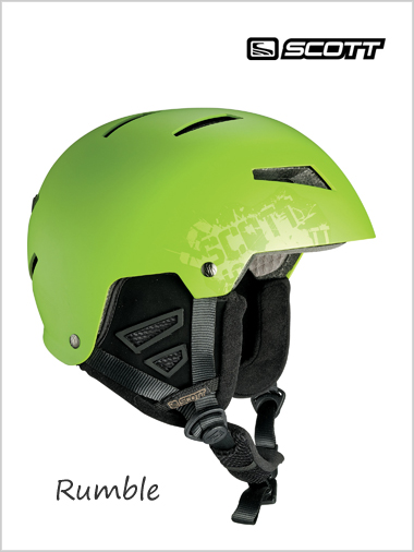 Rumble helmet - green mat