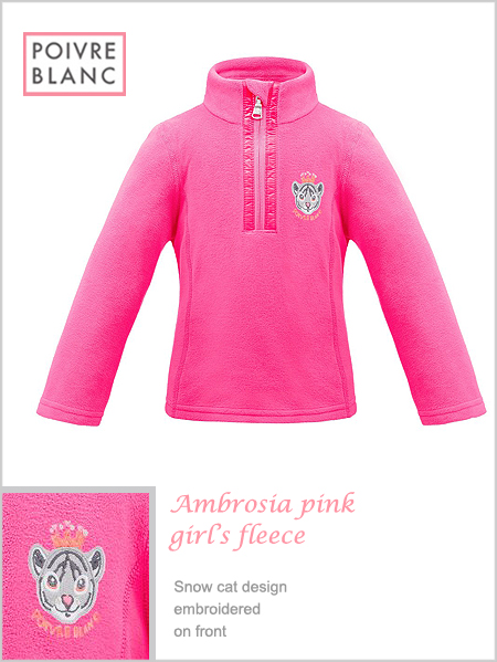 Child / Junior - Ambrosia Pink girl's fleece