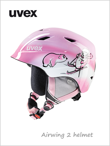 Airwing 2 helmet (junior) - pink snowman