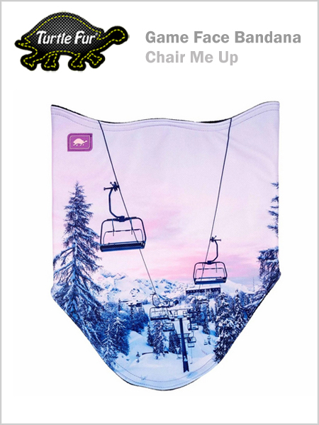 Turtle fur Game Face Bandana - Chair Me Up