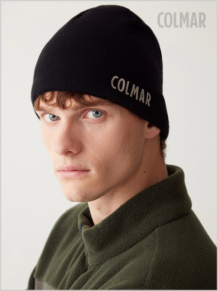 Colmar Fleece Lined hat - black