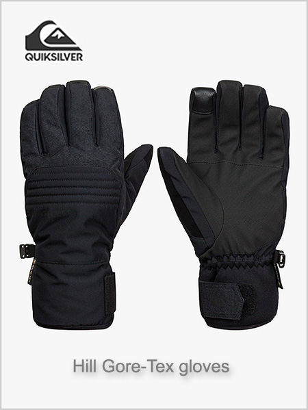 Hill gore-tex gloves - Black