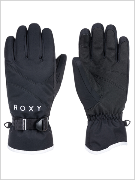 Jetty Solid gloves - True black
