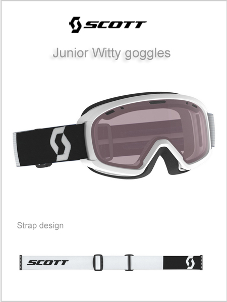 Junior Witty goggle - white age 9+