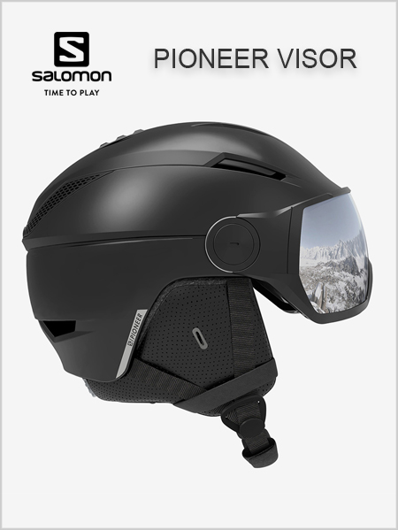 Pioneer Visor helmet - black