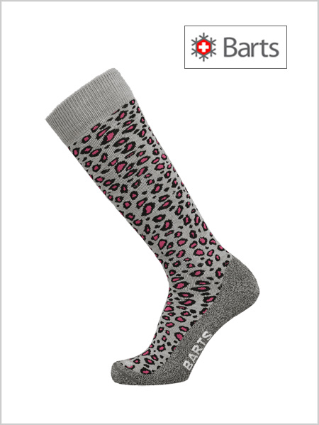 Barts ski sock Animal print (grey) - (kids/adults)