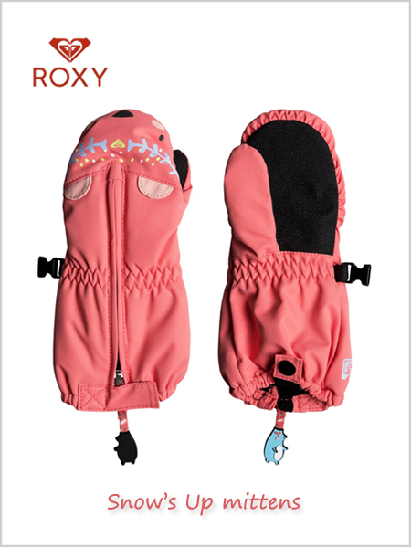Child: Snow's Up mittens - Shell pink (ages 2 - 7)