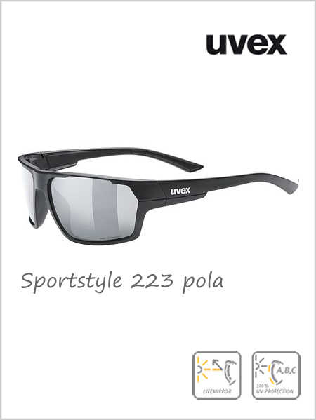 Sportstyle 233 POLA sunglasses (silver mirror lens) - cat 3
