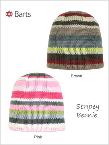 Stripey Beanie - child